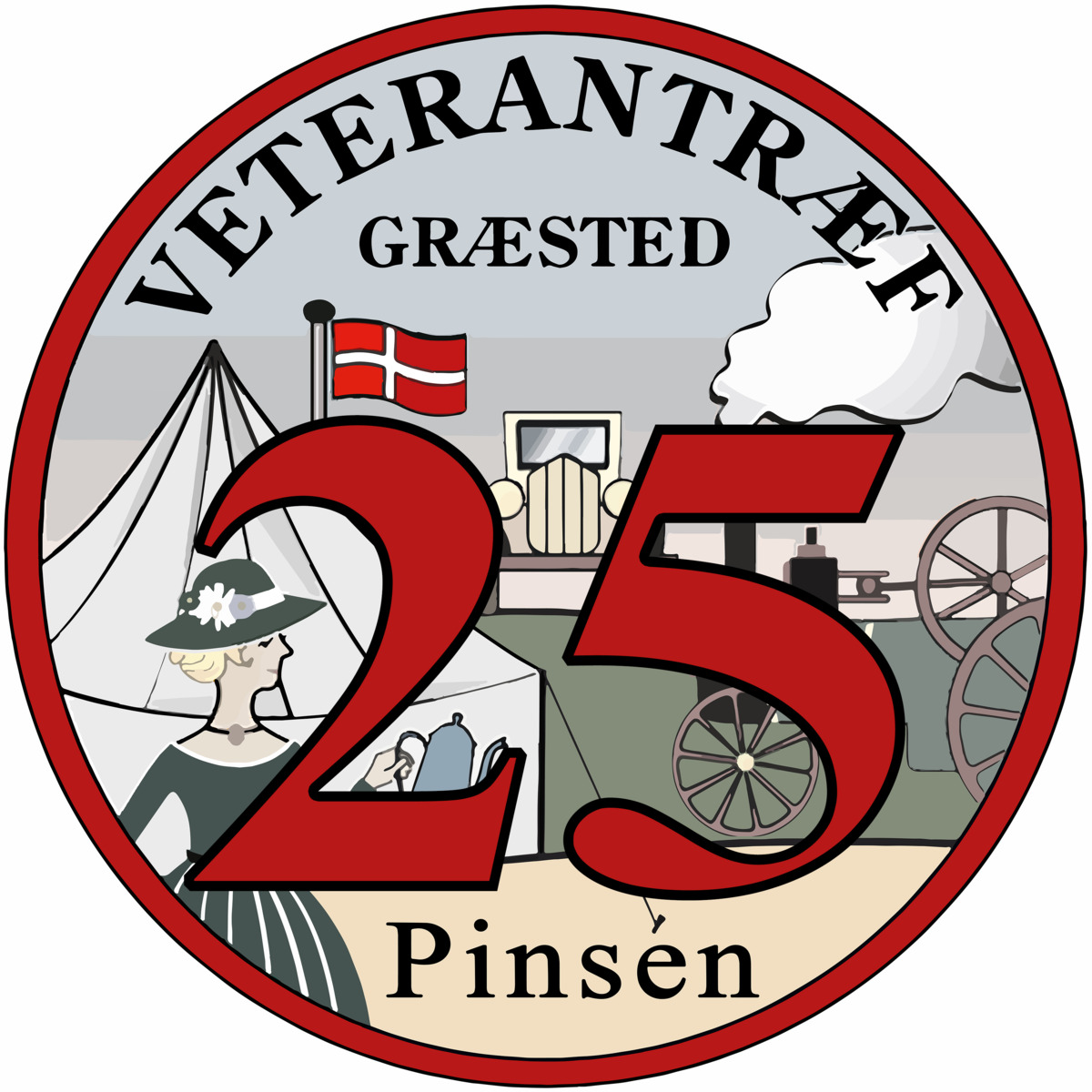 Logo der Veranstaltung «Veteranentreffen Græsted»