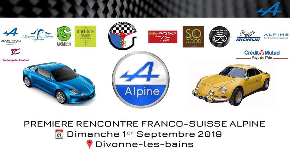 Logo der Veranstaltung «Première rencontre Alpine franco-suisse»
