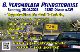 Logo der Veranstaltung «6. Versmolder Pfingstcruise» Logo der Veranstaltung «6. Versmolder Pfingstcruise»