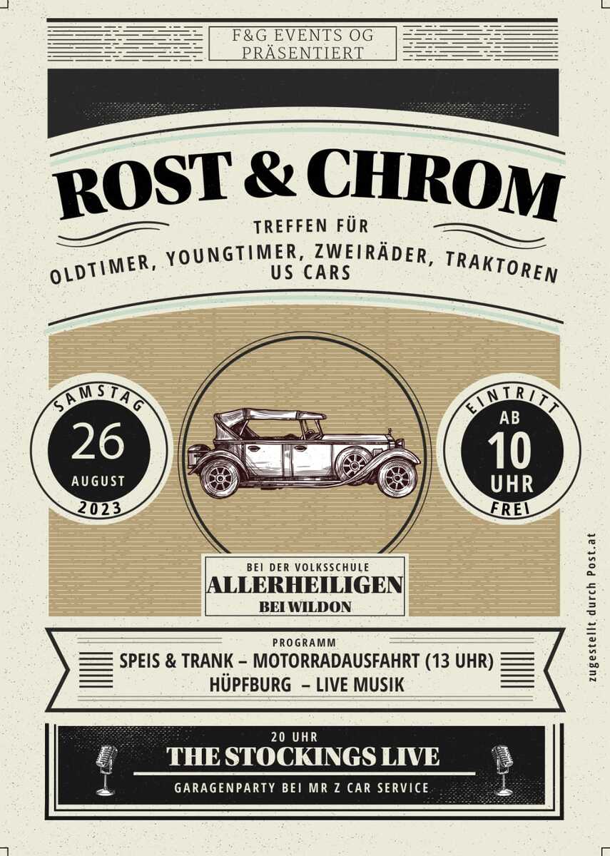 Logo der Veranstaltung «Rost & Chrom»