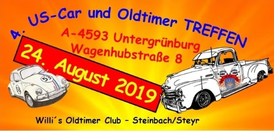 Logo der Veranstaltung «4. US-Car und Oldtimer Treffen»