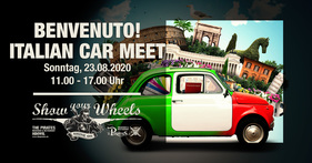 Logo der Veranstaltung «Benevenuto! Italian Car Meet»