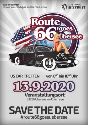 Logo der Veranstaltung «Route 66 goes Übersee»