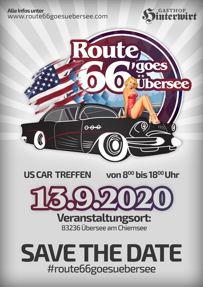 Logo der Veranstaltung «Route 66 goes Übersee»