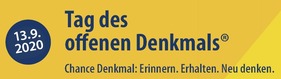 Logo der Veranstaltung «Tag des offenen Denkmals»