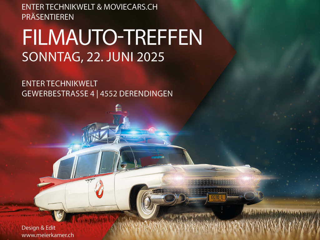 Logo der Veranstaltung «Enter Technikwelt – Filmauto-Treffen»