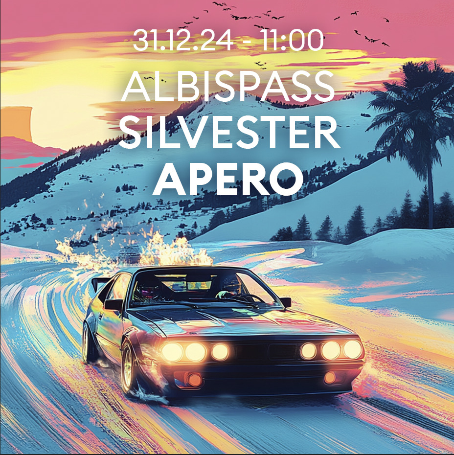 Logo der Veranstaltung «Albispass Silvester Apero»