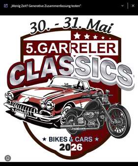 Logo der Veranstaltung «Garreler Classics»