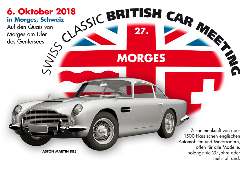 Logo der Veranstaltung «Swiss Classic British Car Meeting»