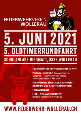 Logo der Veranstaltung «5. Feuerwehr Oldtimer Rundfahrt»