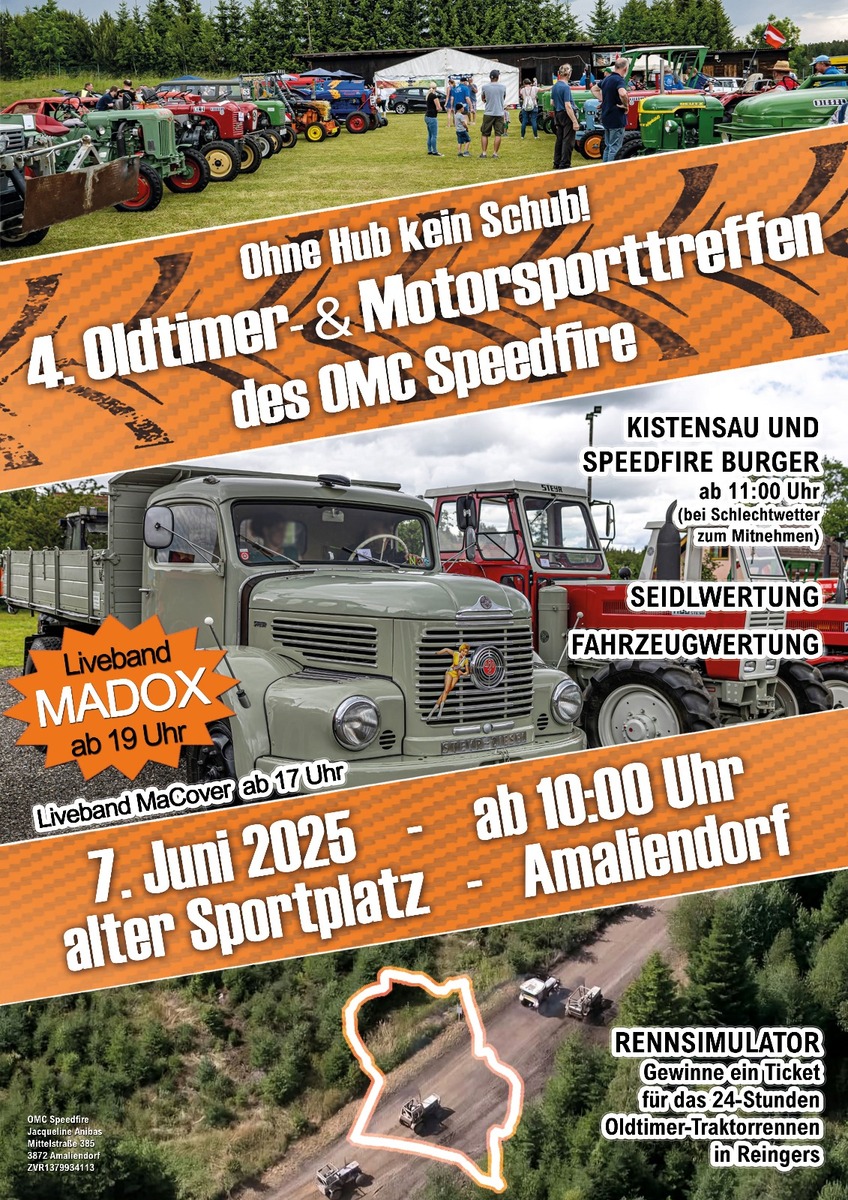 Logo der Veranstaltung «4. Oldtimer- und Motorsporttreffen»