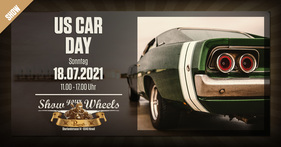Logo der Veranstaltung «Show your Wheels! US Car Day»