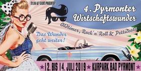 Logo der Veranstaltung «4. Pyrmonter Wirtschaftswunder Juli.2019»