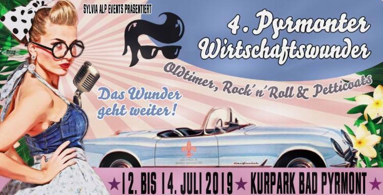 Logo der Veranstaltung «4. Pyrmonter Wirtschaftswunder Juli.2019»