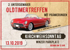Logo der Veranstaltung «2. Untersiemauer Oldtimertreffen» Logo der Veranstaltung «2. Untersiemauer Oldtimertreffen»
