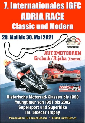 Logo von 7. INT. IGFC Adria Race Classic und Modern