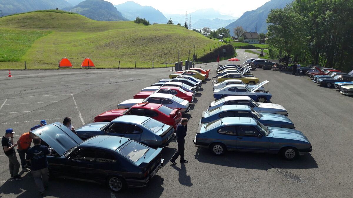 Logo der Veranstaltung «Int. Ford Capri Treffen»