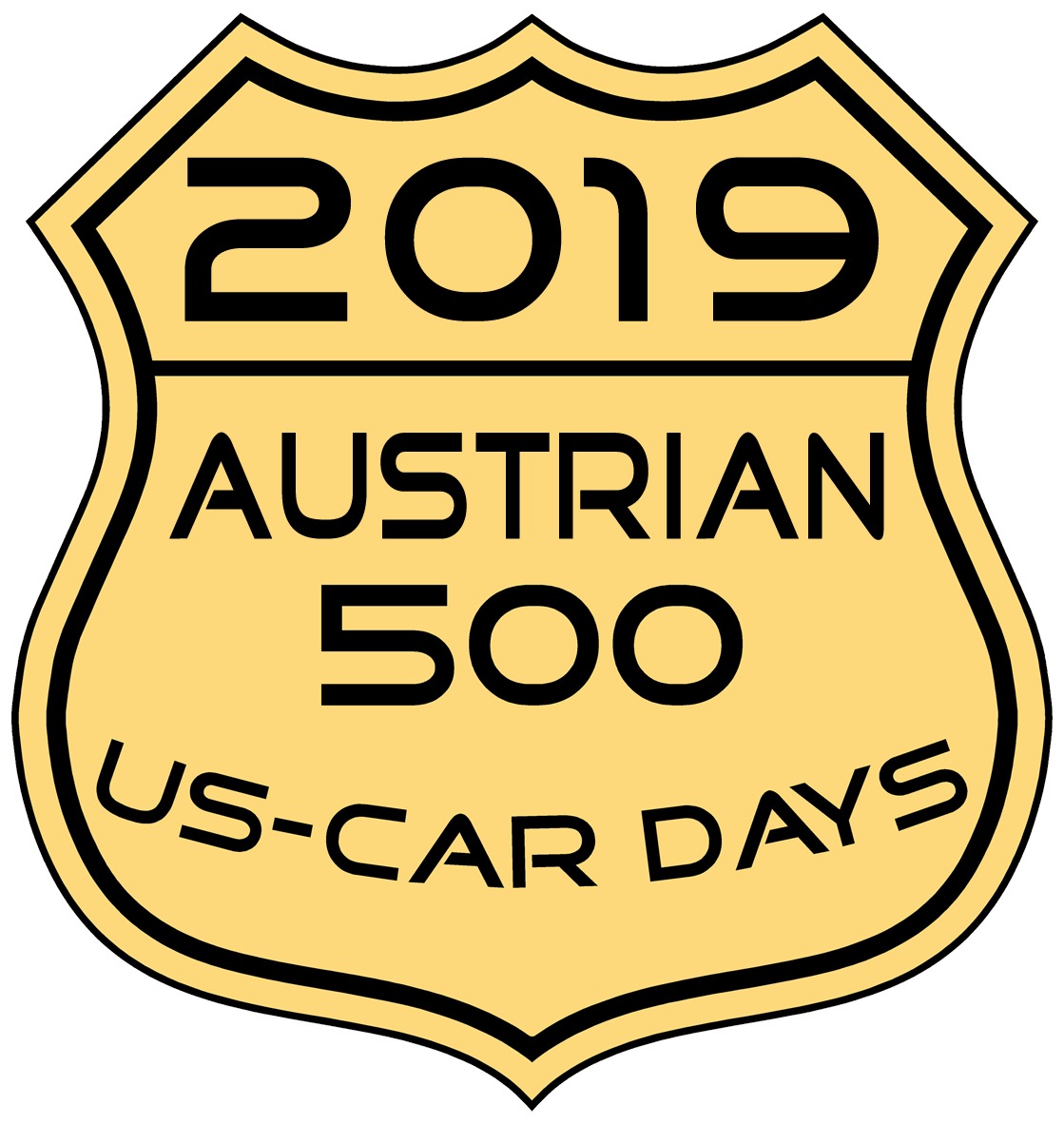 Logo der Veranstaltung «Austrian 500 US-Car Days»