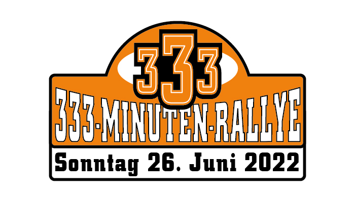 Logo der Veranstaltung «333-Minuten-Rallye»