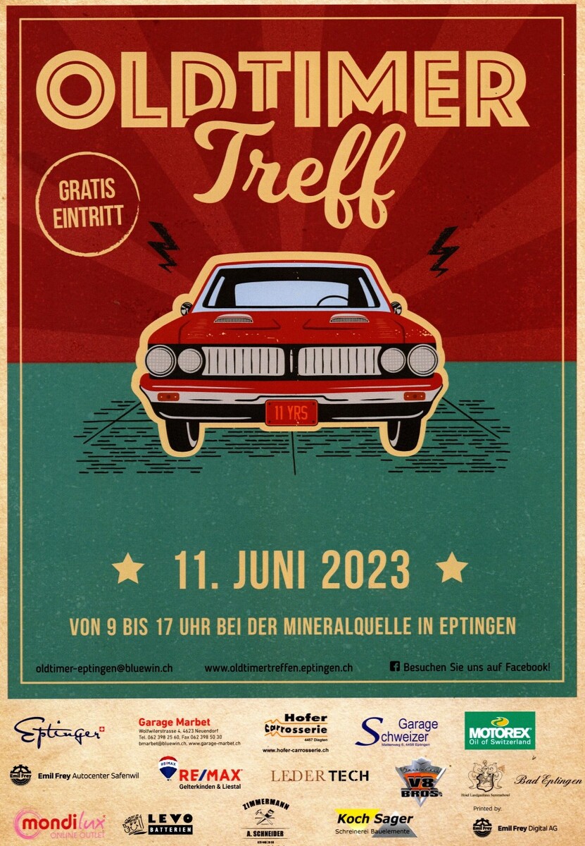 Logo der Veranstaltung «11. Oldtimer-Treffen Eptingen»