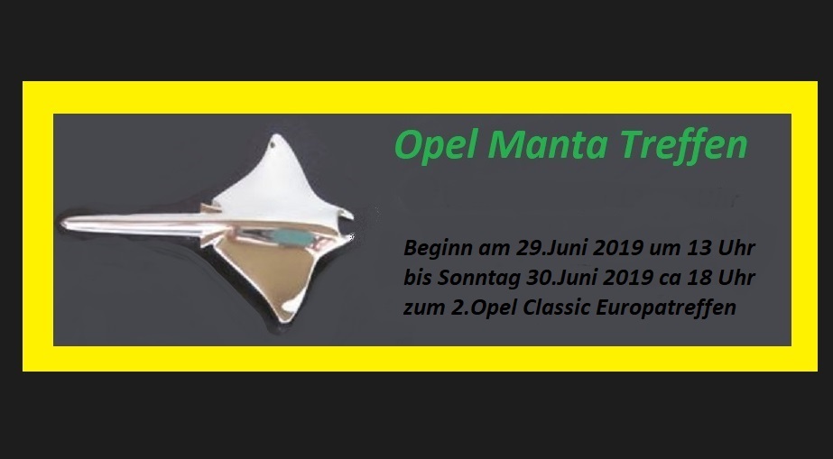 Logo der Veranstaltung «3. Opel Manta und Oldtimertreffen»