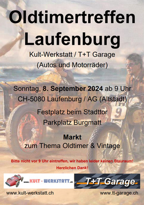 Logo der Veranstaltung «Oldtimertreffen Laufenburg»