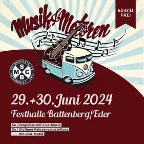 Logo der Veranstaltung «Musik und Motoren»