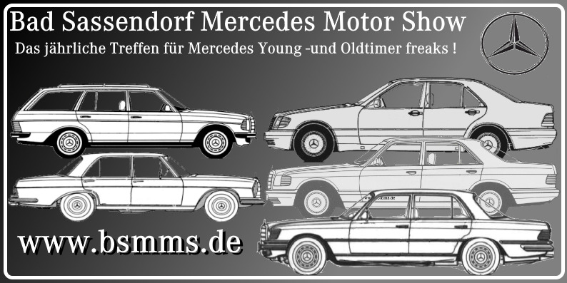 Logo der Veranstaltung «Bad Sassendorf Mercedes Motor Show»