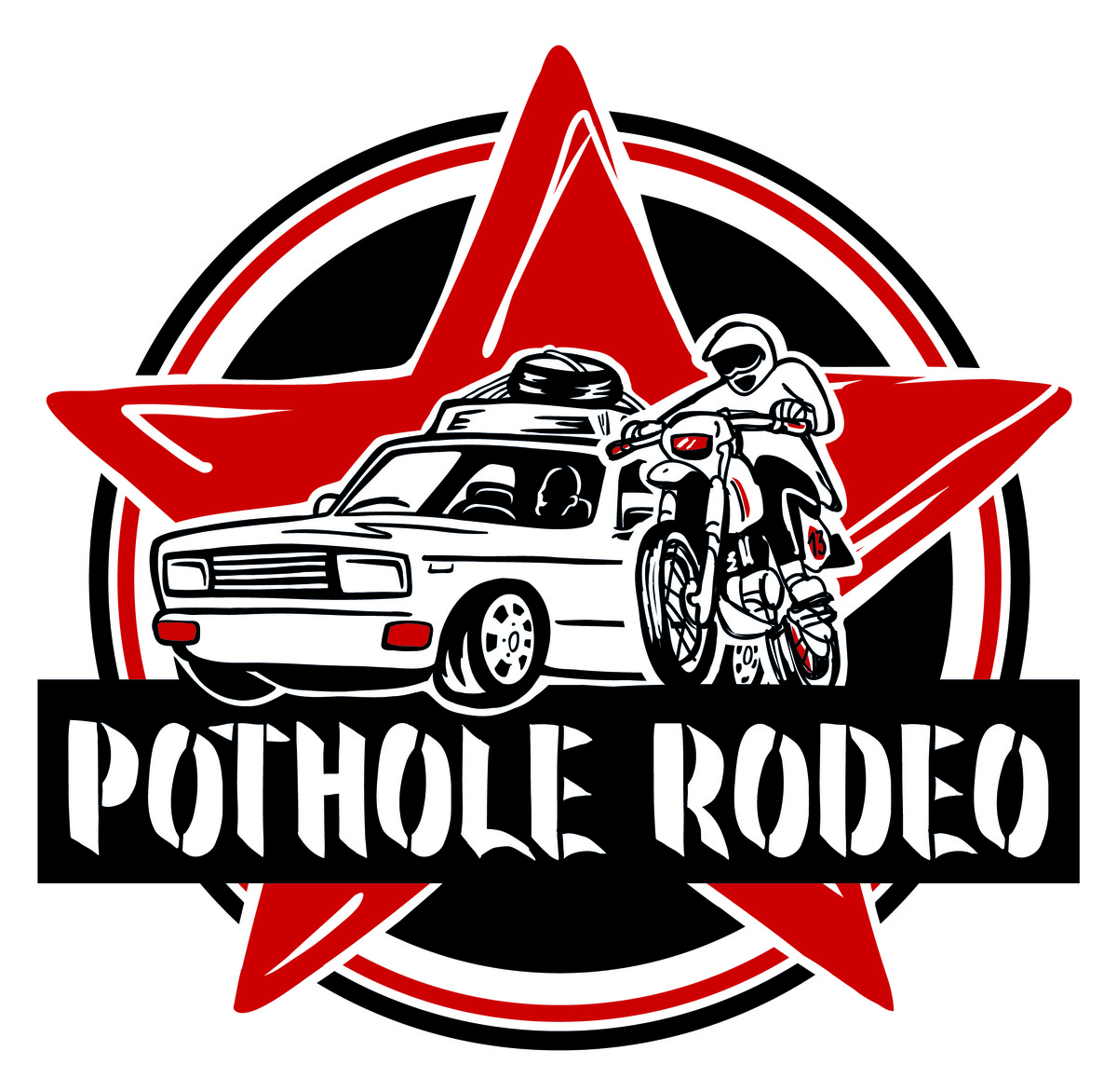 Logo der Veranstaltung «Pothole Rodeo Baltic»