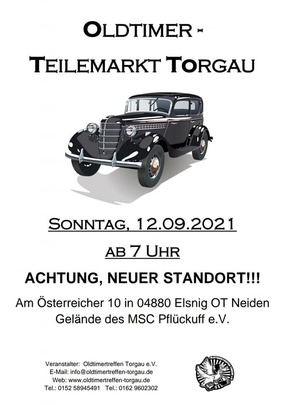 Logo der Veranstaltung «Oldtimer - Teilemarkt Torgau»
