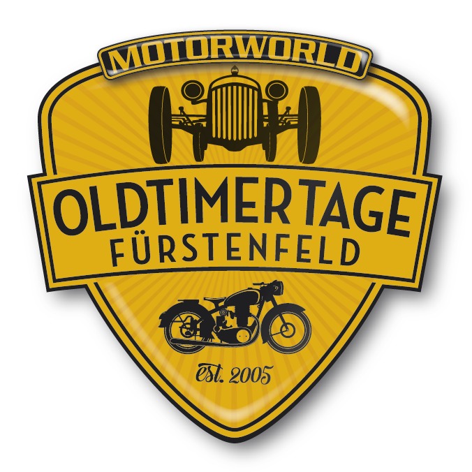 Logo der Veranstaltung «Motorworld Oldtimertage Fürstenfeld»