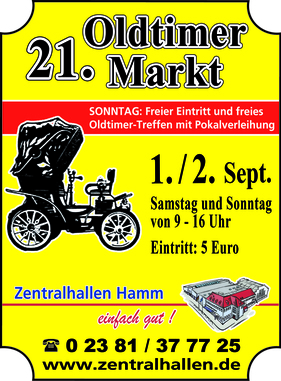 Logo der Veranstaltung «21. Oldtimer-Markt»