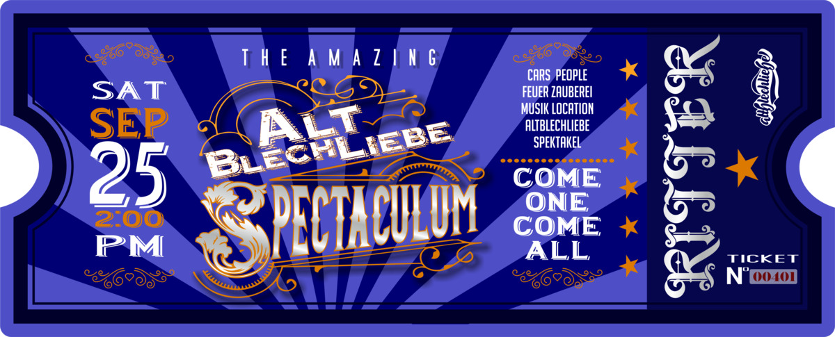 Logo der Veranstaltung «Altblechliebe Spectaculum»