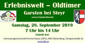 Logo der Veranstaltung «65. Int. IGFC Oldtimer- und Teilemarkt»