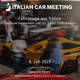 Logo der Veranstaltung «Italian Car Meeting»