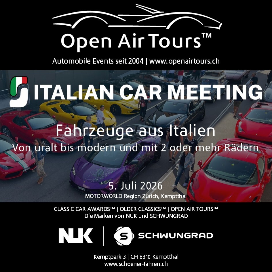 Logo der Veranstaltung «Italian Car Meeting»