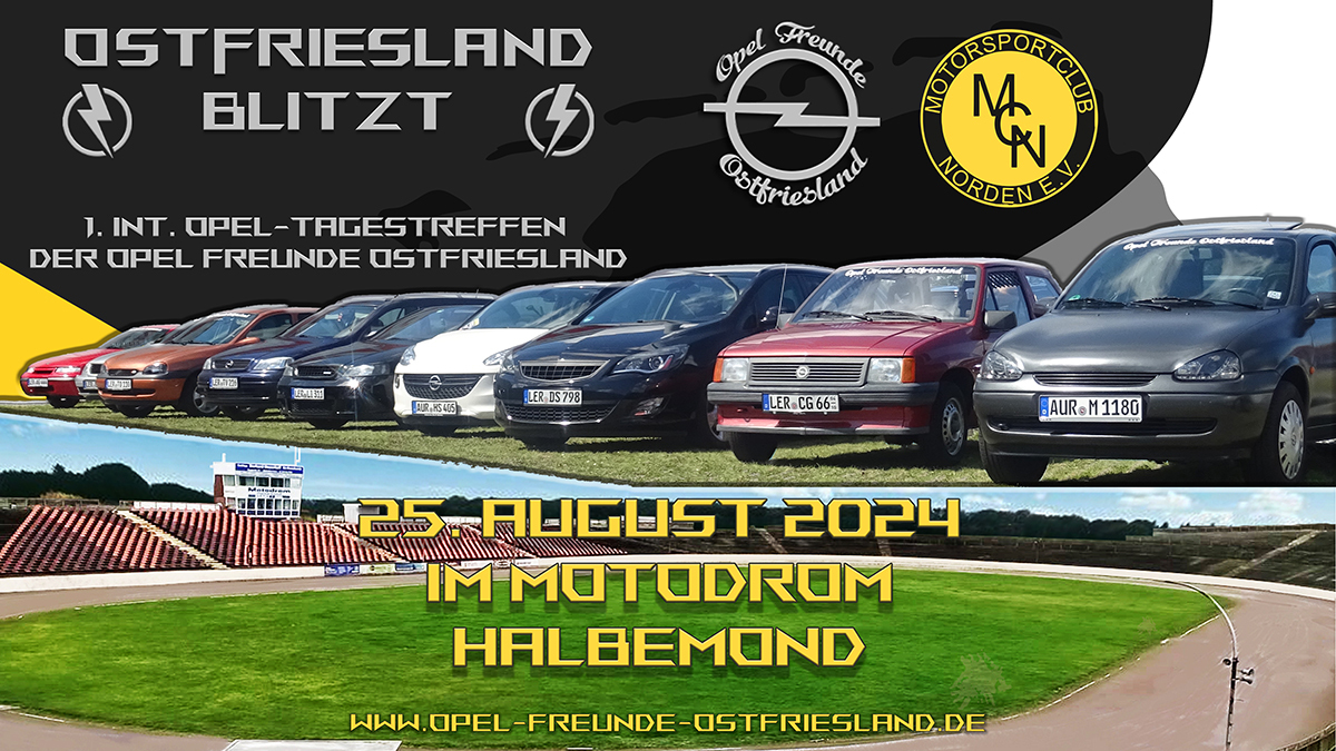 Logo der Veranstaltung «↯OSTFRIESLAND BLITZT↯»