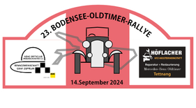 Logo der Veranstaltung «23. Bodensee-Oldtimer-Rallye»