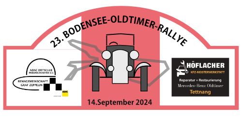 Logo der Veranstaltung «23. Bodensee-Oldtimer-Rallye»