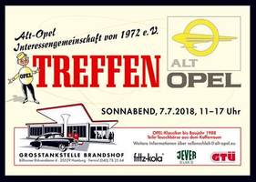 Logo der Veranstaltung «6. Alt-Opel Treffen Oldtimertankstelle Hamburg»