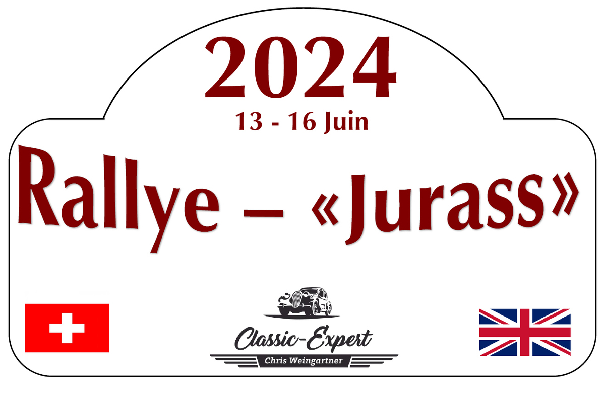 Logo der Veranstaltung «"Rallye Jurass" - eine Jura-Oldtimer-Rallye»