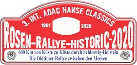 Logo der Veranstaltung «3. Int. ADAC Hanse Classics Rosen-Rallye-Historic»
