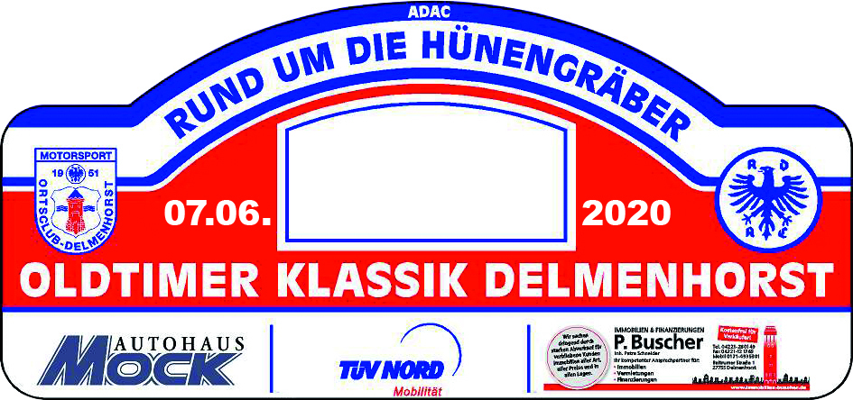Logo der Veranstaltung «ADAC Oldtimer Klassik "Rund um die Hünengräber"»
