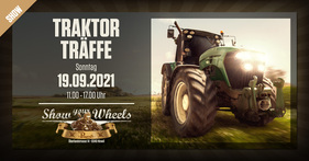 Logo der Veranstaltung «Show your Wheels! Traktor Träffe»