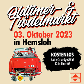 Logo der Veranstaltung «Oldtimer- & Trödelmarkt» Logo der Veranstaltung «Oldtimer- & Trödelmarkt»