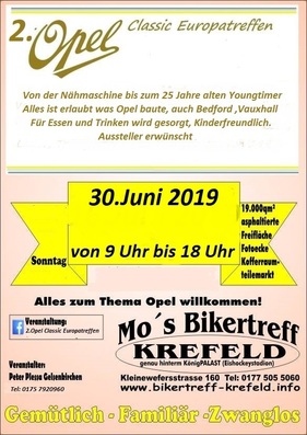 Logo der Veranstaltung «2. Opel Classic Europatreffen» Logo der Veranstaltung «2. Opel Classic Europatreffen»