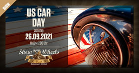 Logo der Veranstaltung «Show your Wheels! US Car Day»