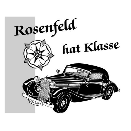 Logo der Veranstaltung «15. Rosenfelder Oldtimer-Klassiktag»