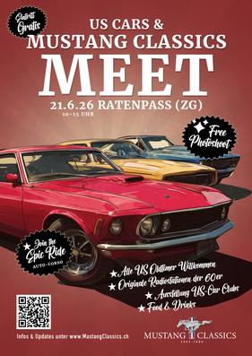 Logo der Veranstaltung «US Cars & Mustang Classics Meet»