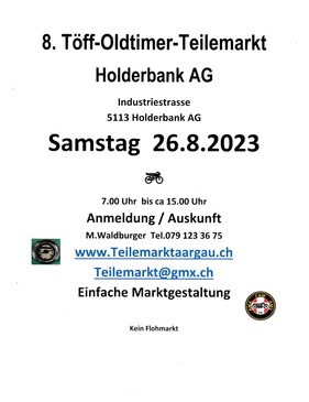 Logo der Veranstaltung «8.Töff-Oltdimer-Teilemarkt»